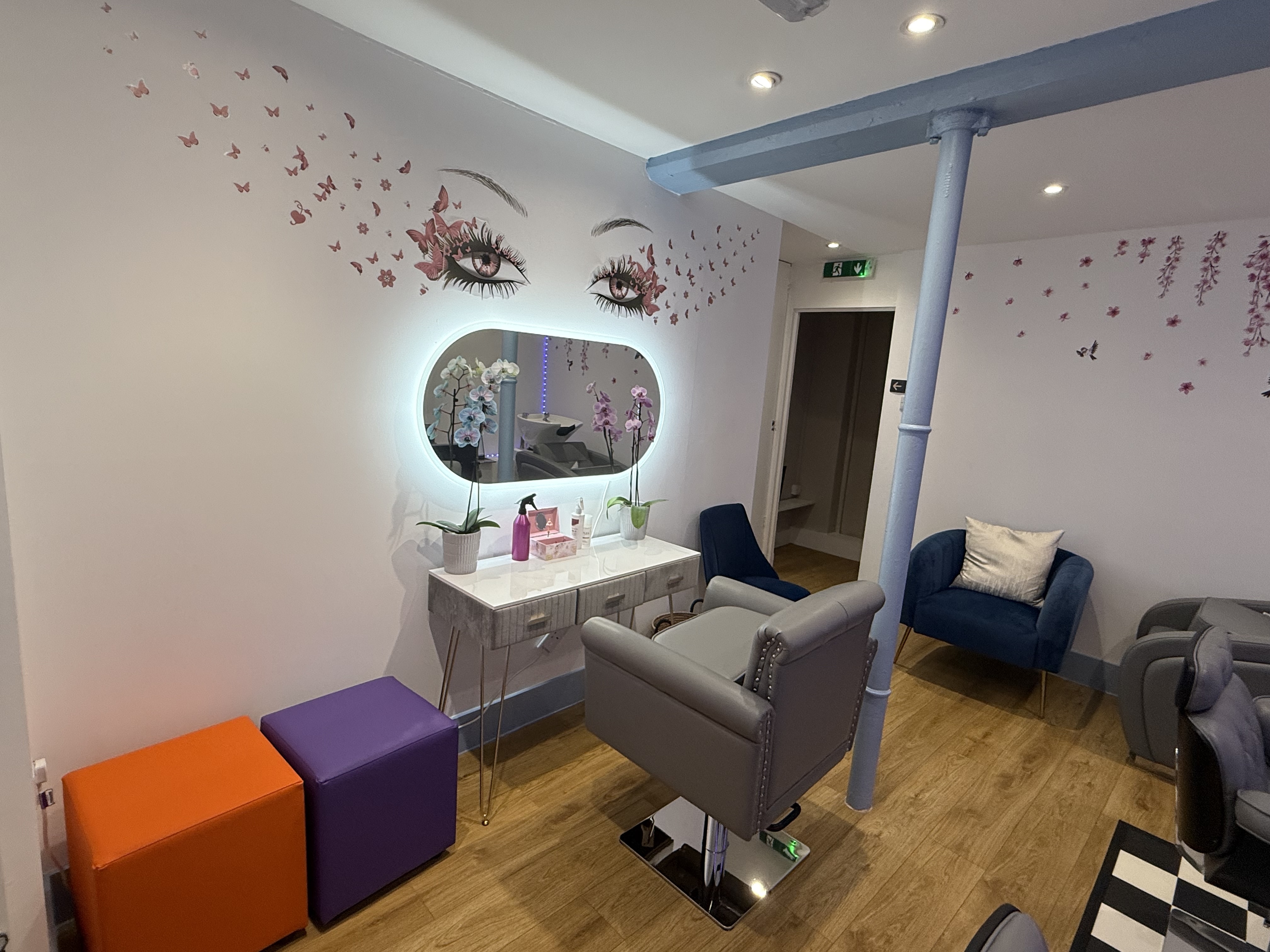 Girls nail area